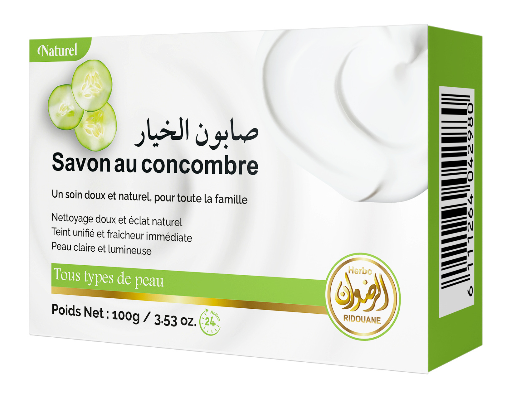 Savon au concombre