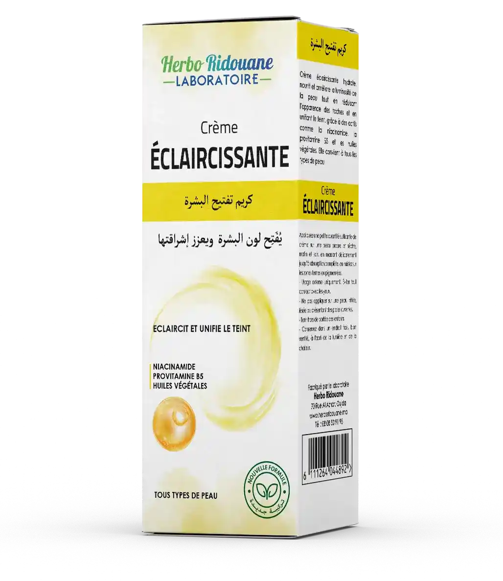Crème éclaircissante