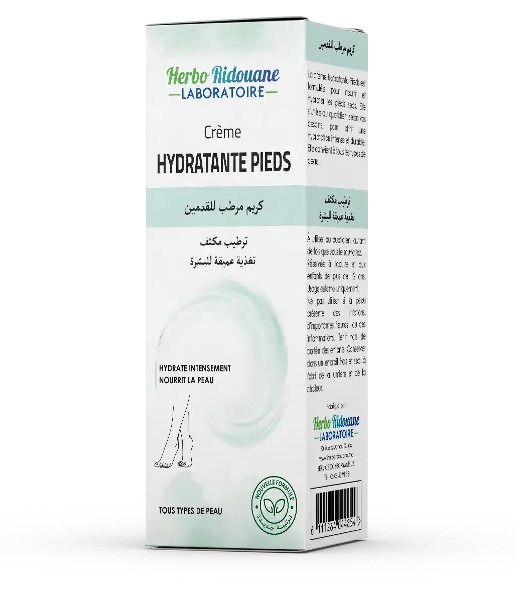 Crème hydratante pieds