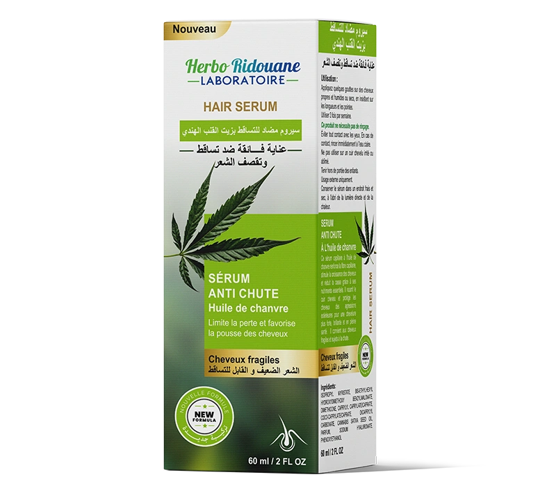 Sérum anti chute à l'huile de chanvre