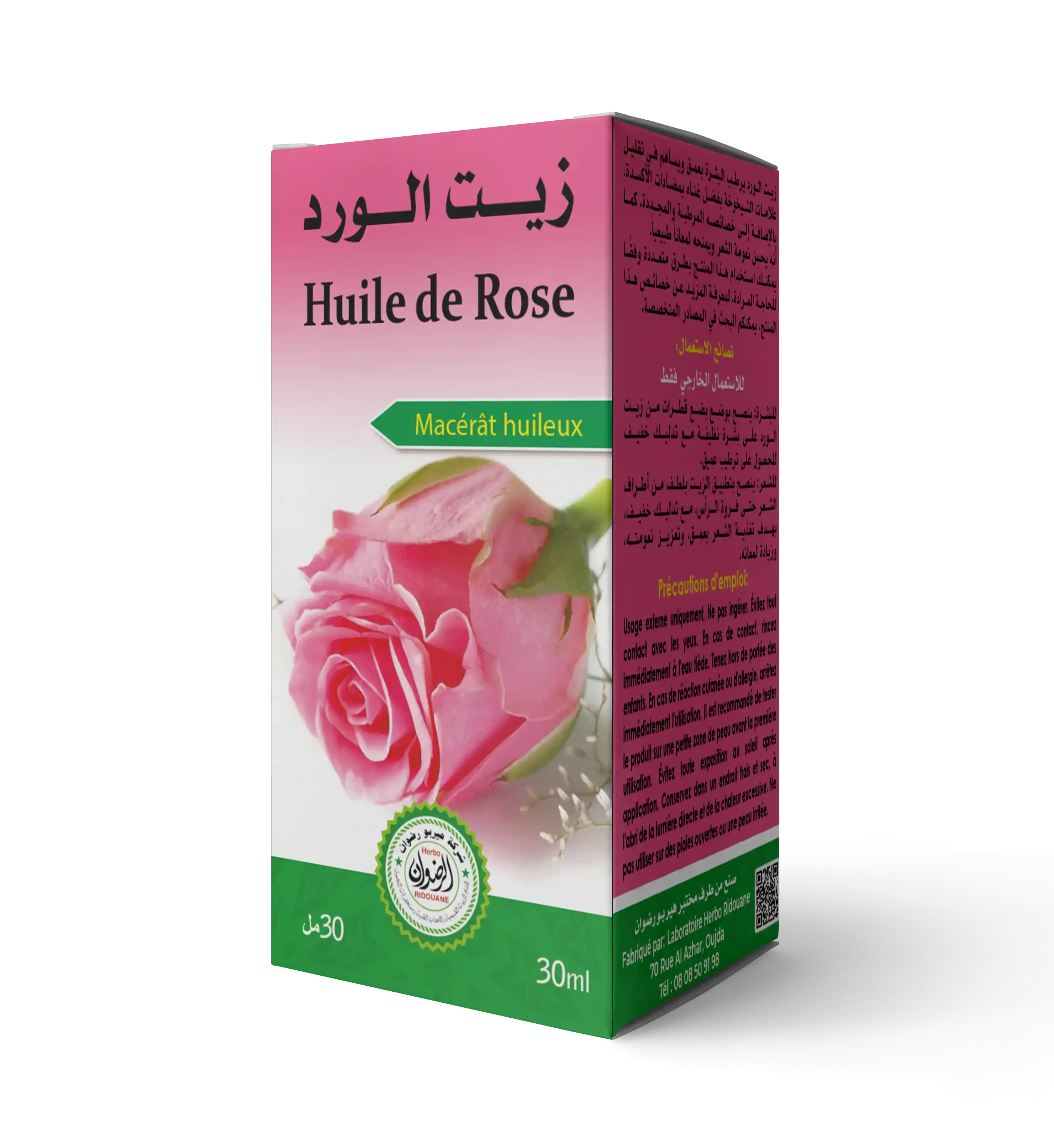 Huile de rose