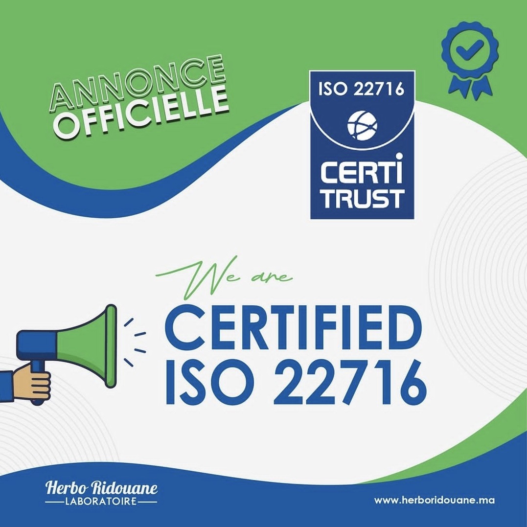 certified iso 22716