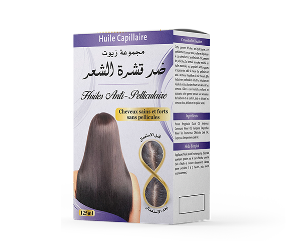 مجموعة زيوت ضد قشرة الشعر